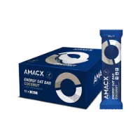 Amacx Energibar Låda Kokosnöt Havre 50g 12 Enheter Amacx Energibar Låda Kokosnöt Havre 50g 12 Enheter