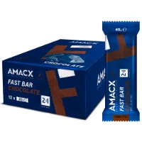 Amacx Fast Chocolate Enheter Lådor Med Energibarer 12 Enheter Amacx Fast Chocolate Enheter Lådor Med Energibarer 12 Enheter