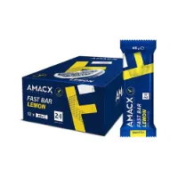 Amacx Fast Lemon Enheter Lådor Med Energibarer 12 Enheter Amacx Fast Lemon Enheter Lådor Med Energibarer 12 Enheter