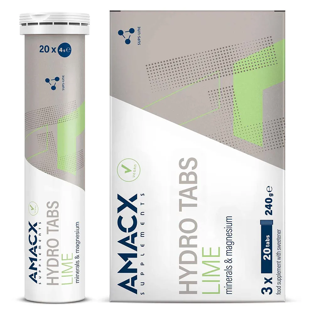 Amacx Hydro-tabletter Lime 3 Enheter, White, One Size