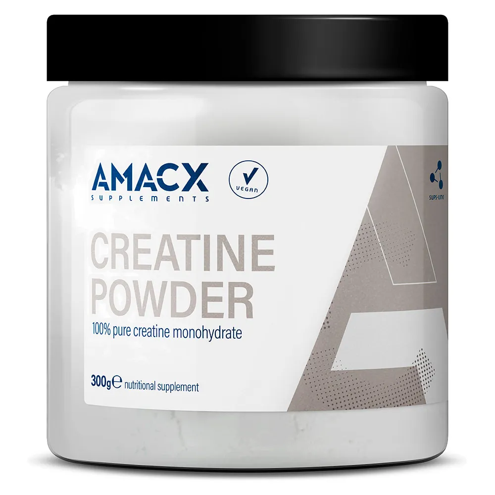 Amacx Kreatinpulver 300g, Grey, One Size Amacx Kreatinpulver 300g, Grey, One Size