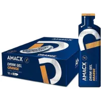 Amacx Låda Med Energigeler Apelsin 60ml 12 Enheter Amacx Låda Med Energigeler Apelsin 60ml 12 Enheter