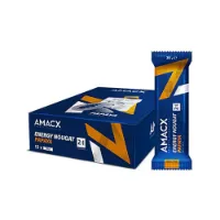Amacx Papaya Energibarer Låda Nougat 35g 12 Enheter