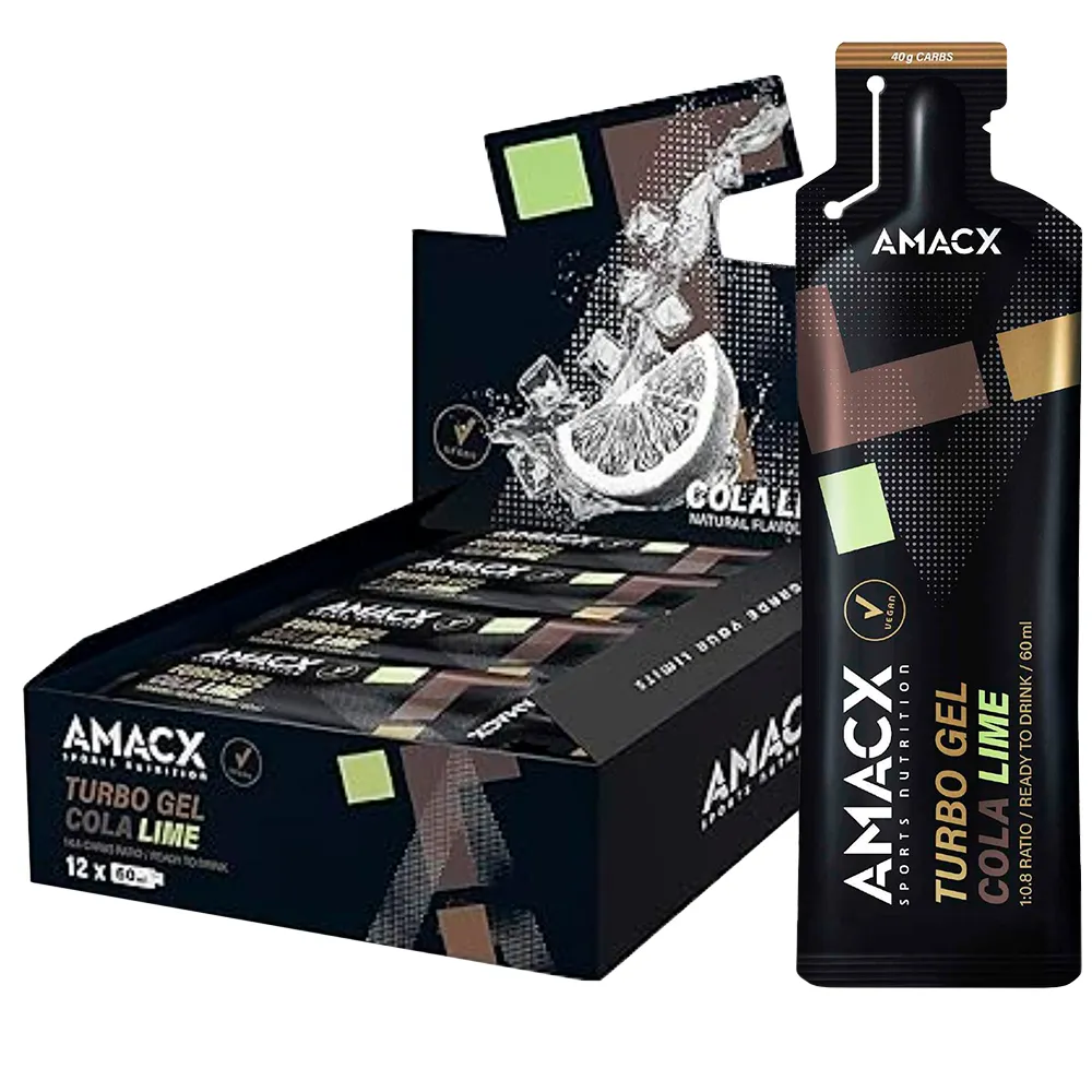 Amacx Turbo Energigelbox Cola Lime 60ml 12 Enheter, Blue, One Size