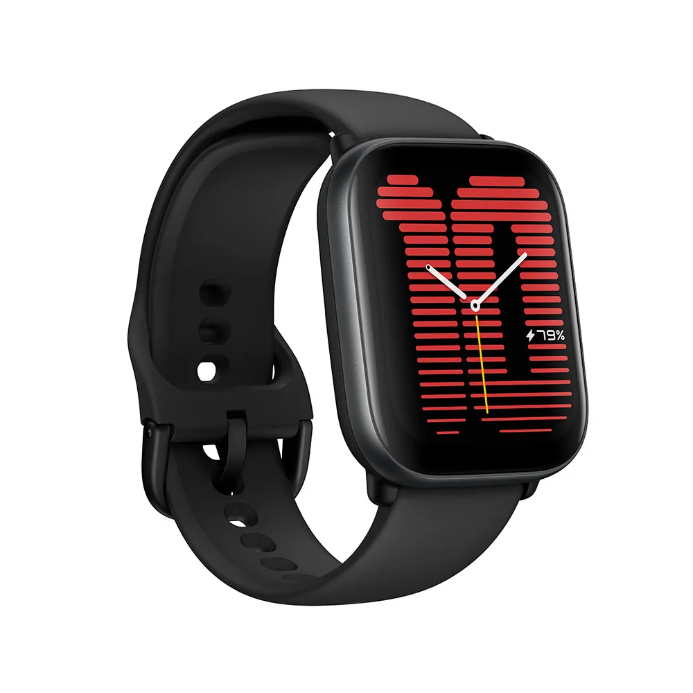 Amazfit Active 1.75 Amoled Smartklocka, Midnight black