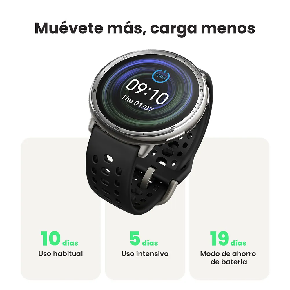 Amazfit Active 2 Smartklocka, Black Amazfit Active 2 Smartklocka, Black