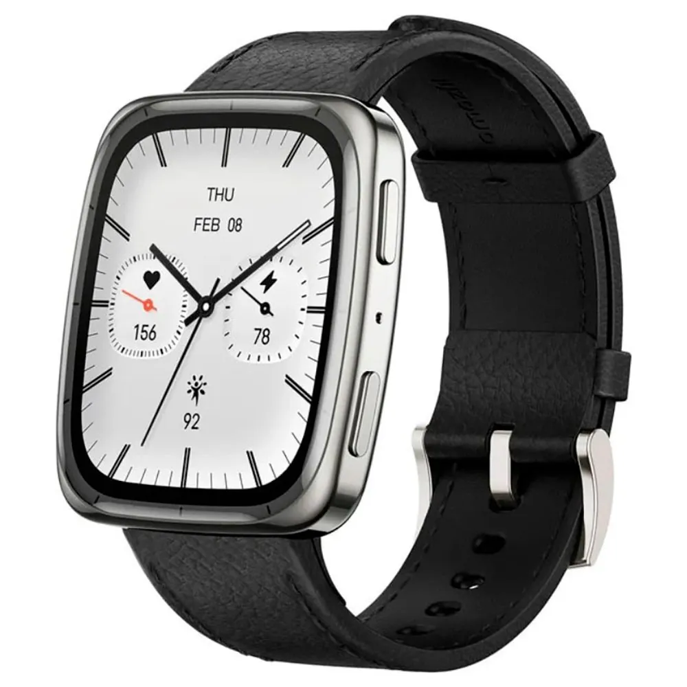 Amazfit Active 2 Square Nfc Smartklocka, Black