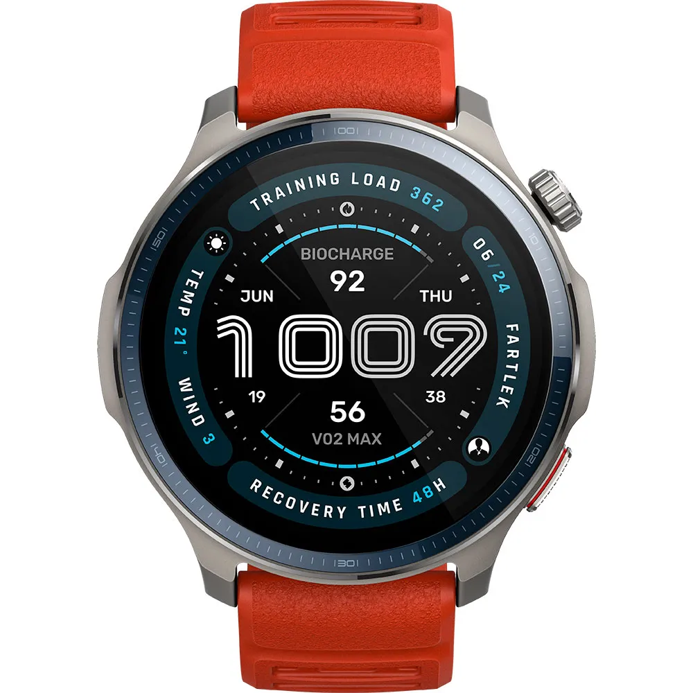 Amazfit Balance 2 Smartklocka, Black / red Amazfit Balance 2 Smartklocka, Black / red