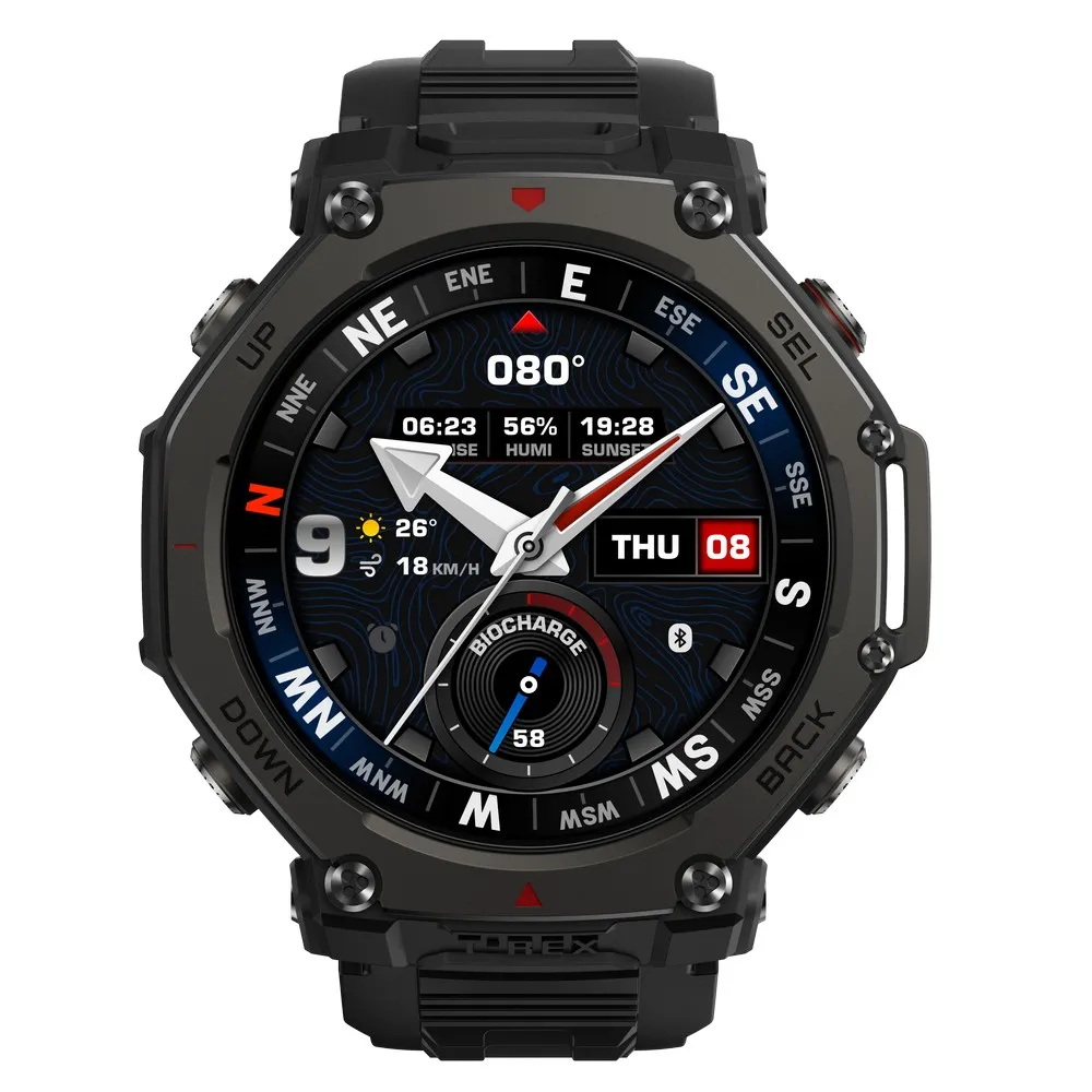 Amazfit T-rex 3 Pro Smartklocka, Black
