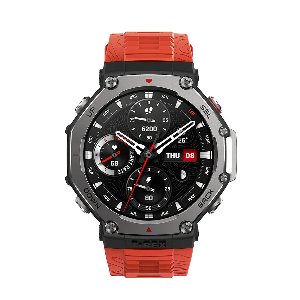 Amazfit T-rex 3 Smartklocka Refurbished, Lava