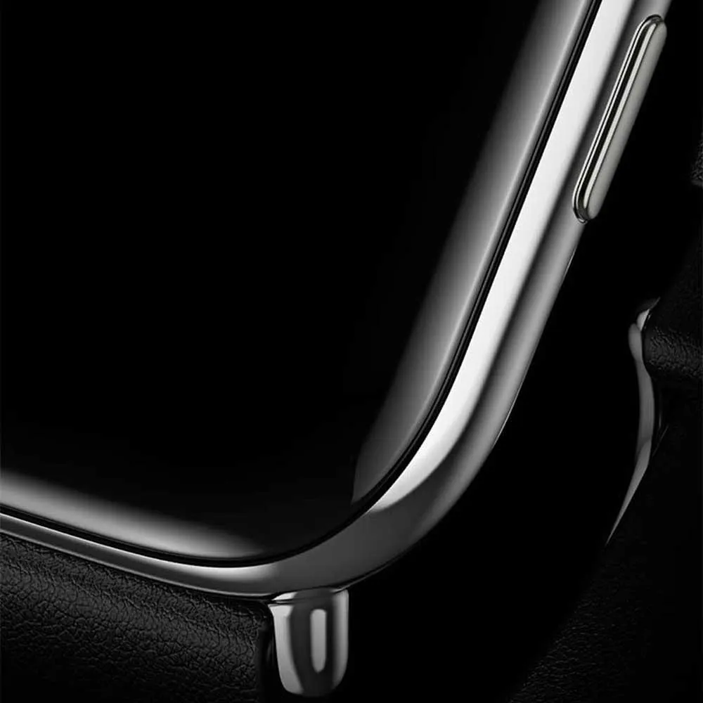 Amazfit Zepp E Square Leather Smartklocka, Black