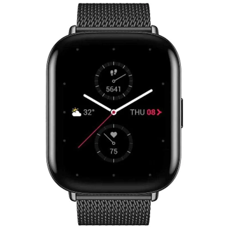 Amazfit Zepp E Square Metallic Smartklocka, Black