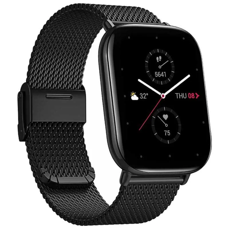 Amazfit Zepp E Square Metallic Smartklocka, Black