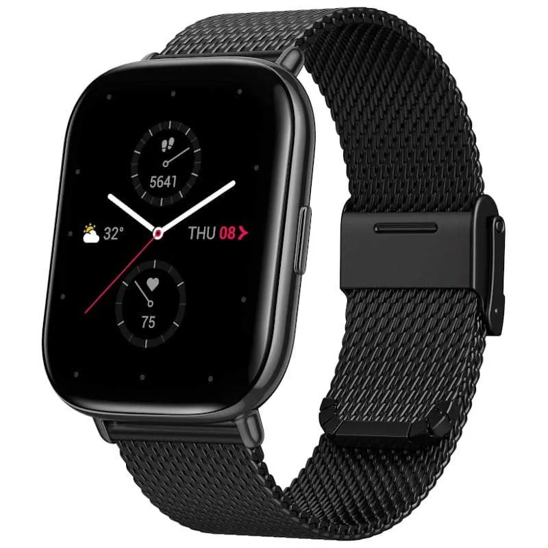 Amazfit Zepp E Square Metallic Smartklocka, Black