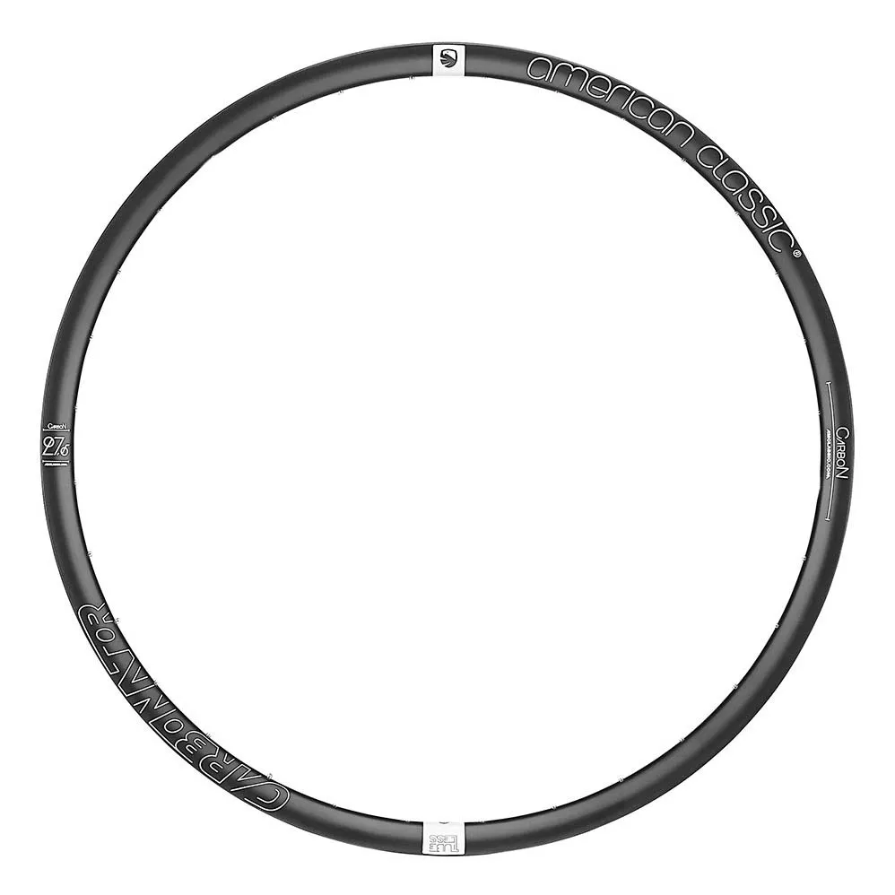 American Classic Carbonator 27.5 Fälg, Black, 650B - 27.5" 3 American Classic Carbonator 27.5 Fälg, Black, 650B - 27.5" 3