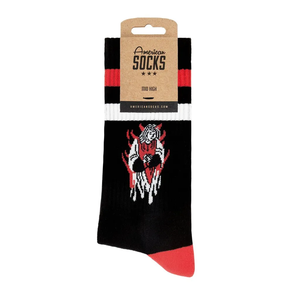 American Socks Bad Trip Långa Strumpor, Black