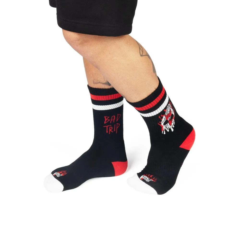 American Socks Bad Trip Långa Strumpor, Black