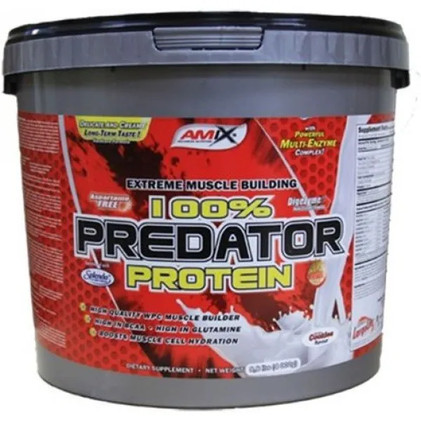 Amix 134.5 Predator Proteinpulver 4kg, Clear, One Size