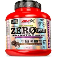 Amix 198.64 Protein Zeropro Pulver Brun Kakor Och Grädde 2kg