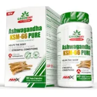 Amix Ashwagandha Kapslar 60 Enheter Amix Ashwagandha Kapslar 60 Enheter