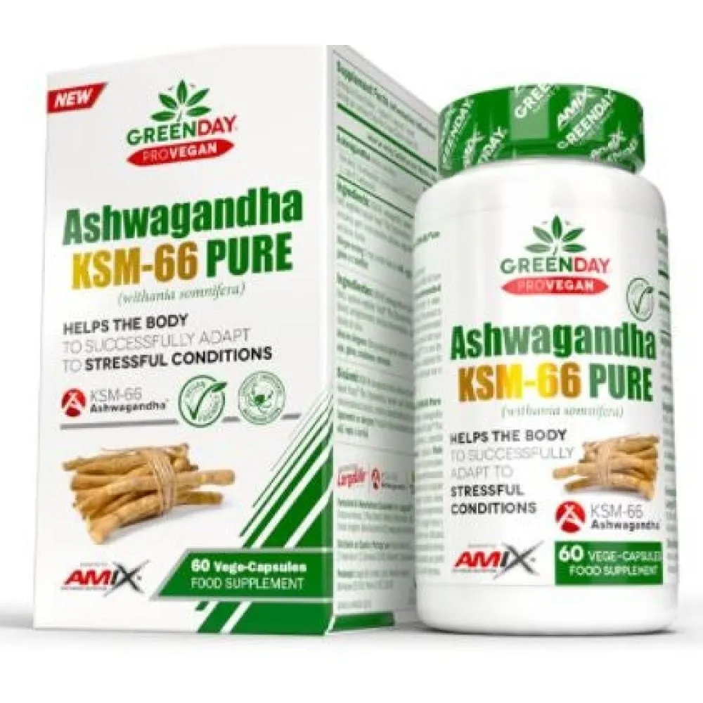 Amix Ashwagandha Kapslar 60 Enheter, Uncolor, One Size Amix Ashwagandha Kapslar 60 Enheter, Uncolor, One Size
