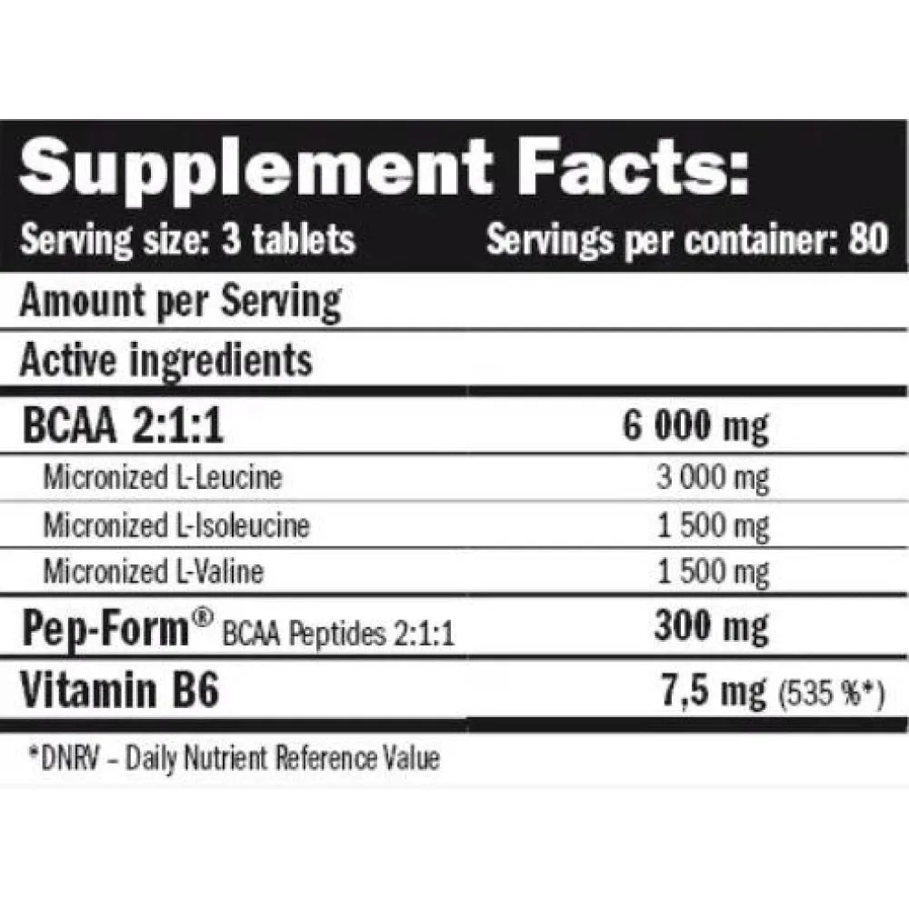 Amix Bcaa 2000 Kapslar 120 Enheter, Uncolor, One Size