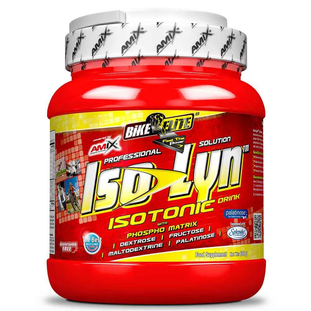Amix Bike Elite Iso-lyn Isotonisk Pulverdryck Apelsin 800g, One size Amix Bike Elite Iso-lyn Isotonisk Pulverdryck Apelsin 800g, One size