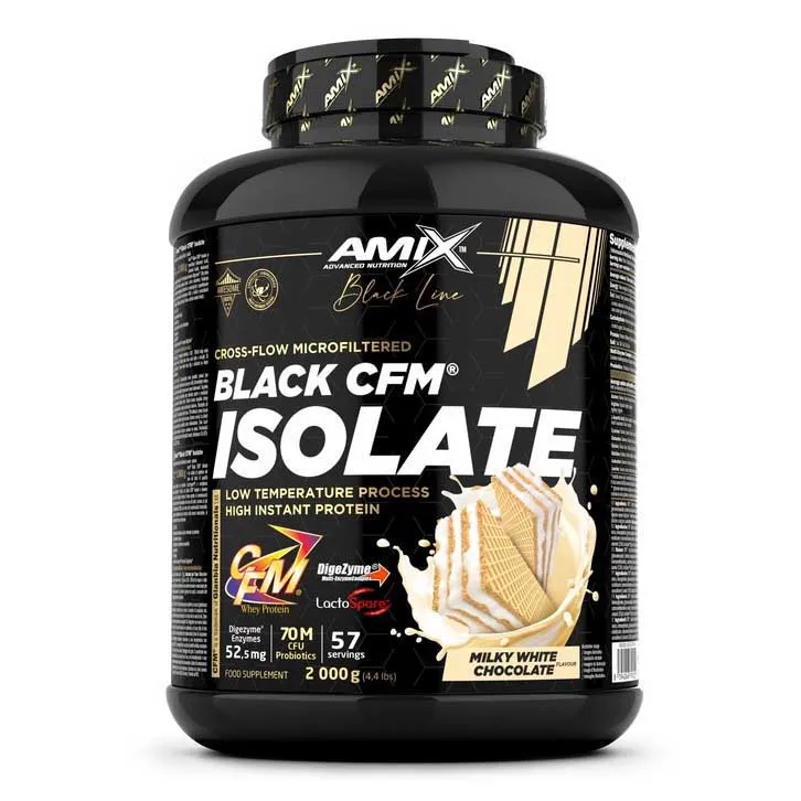 Amix Black Cfm Isolate Whey 2kg Protein Vit Choklad, One size Amix Black Cfm Isolate Whey 2kg Protein Vit Choklad, One size