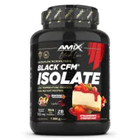 Amix Black Cfm Vassleproteinisolat Jordgubbscheesecake 1kg Amix Black Cfm Vassleproteinisolat Jordgubbscheesecake 1kg