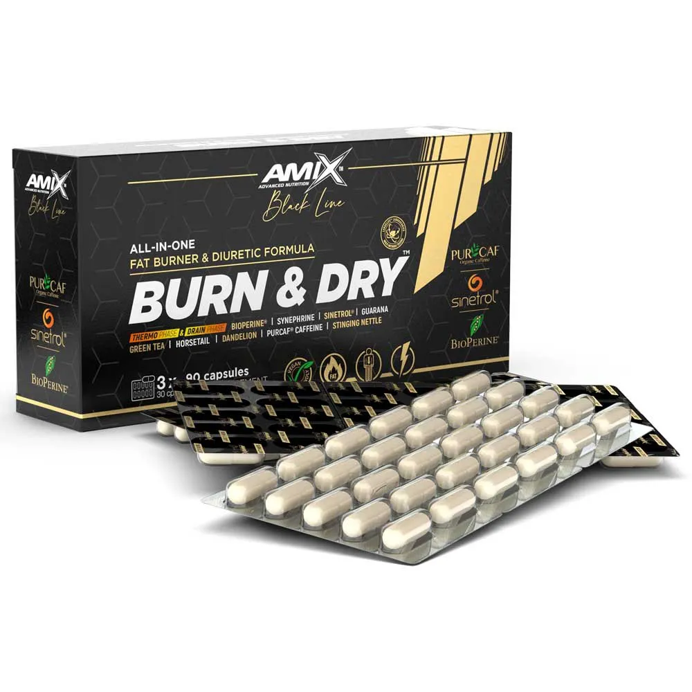 Amix Brun&dry Fettförbrännare 90 Enheter, One size