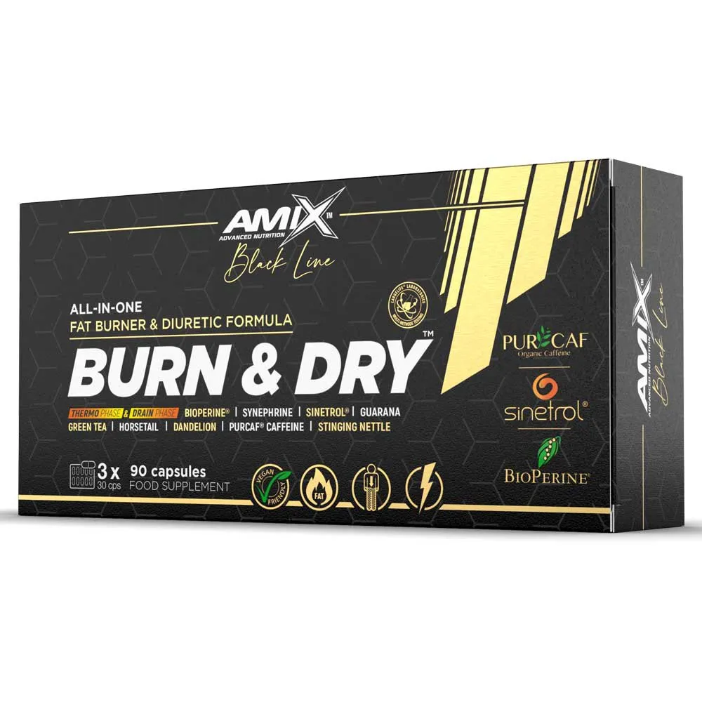 Amix Brun&dry Fettförbrännare 90 Enheter, One size