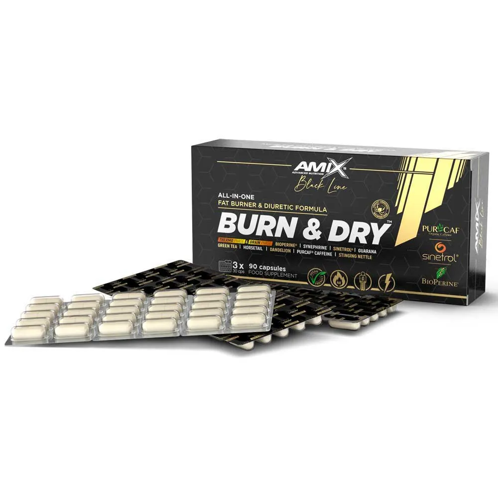 Amix Brun&dry Fettförbrännare 90 Enheter, One size