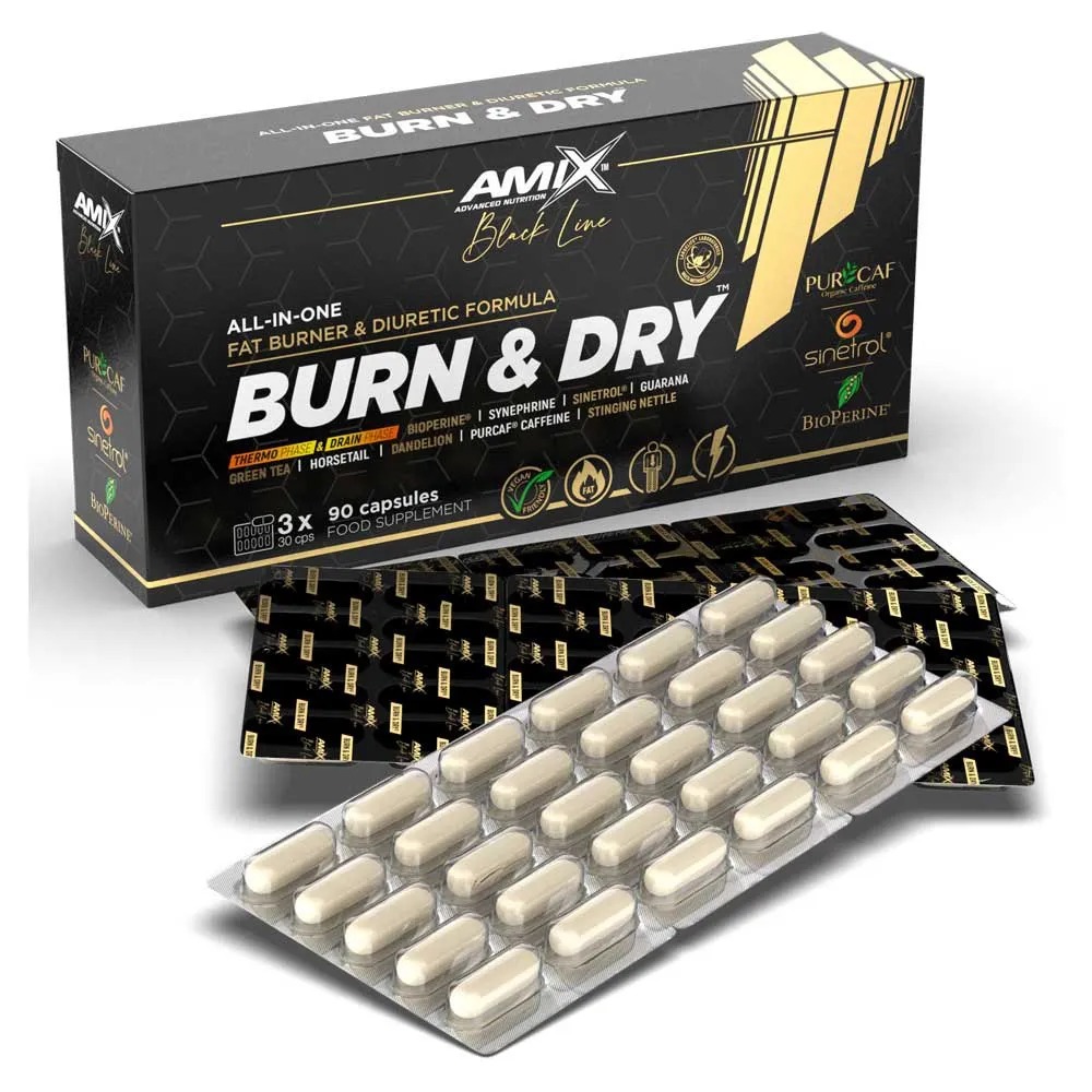 Amix Brun&dry Fettförbrännare 90 Enheter, One size
