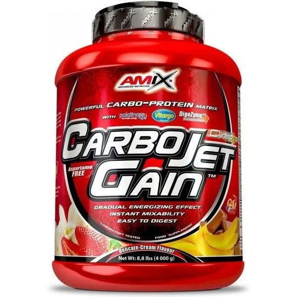 Amix Carbojet Gain Pulver 4kg 4kg, Clear, One Size
