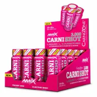 Amix Carnishot 3000 60ml Karnitin Citron & Lime 20 Enheter Amix Carnishot 3000 60ml Karnitin Citron & Lime 20 Enheter