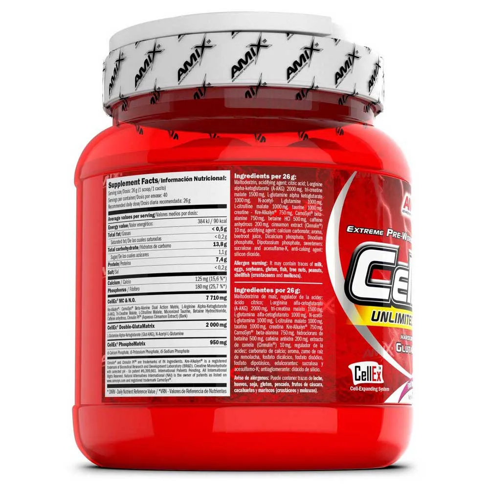 Amix Cellex Unlimited Kosttillskott 1.04kg, One size