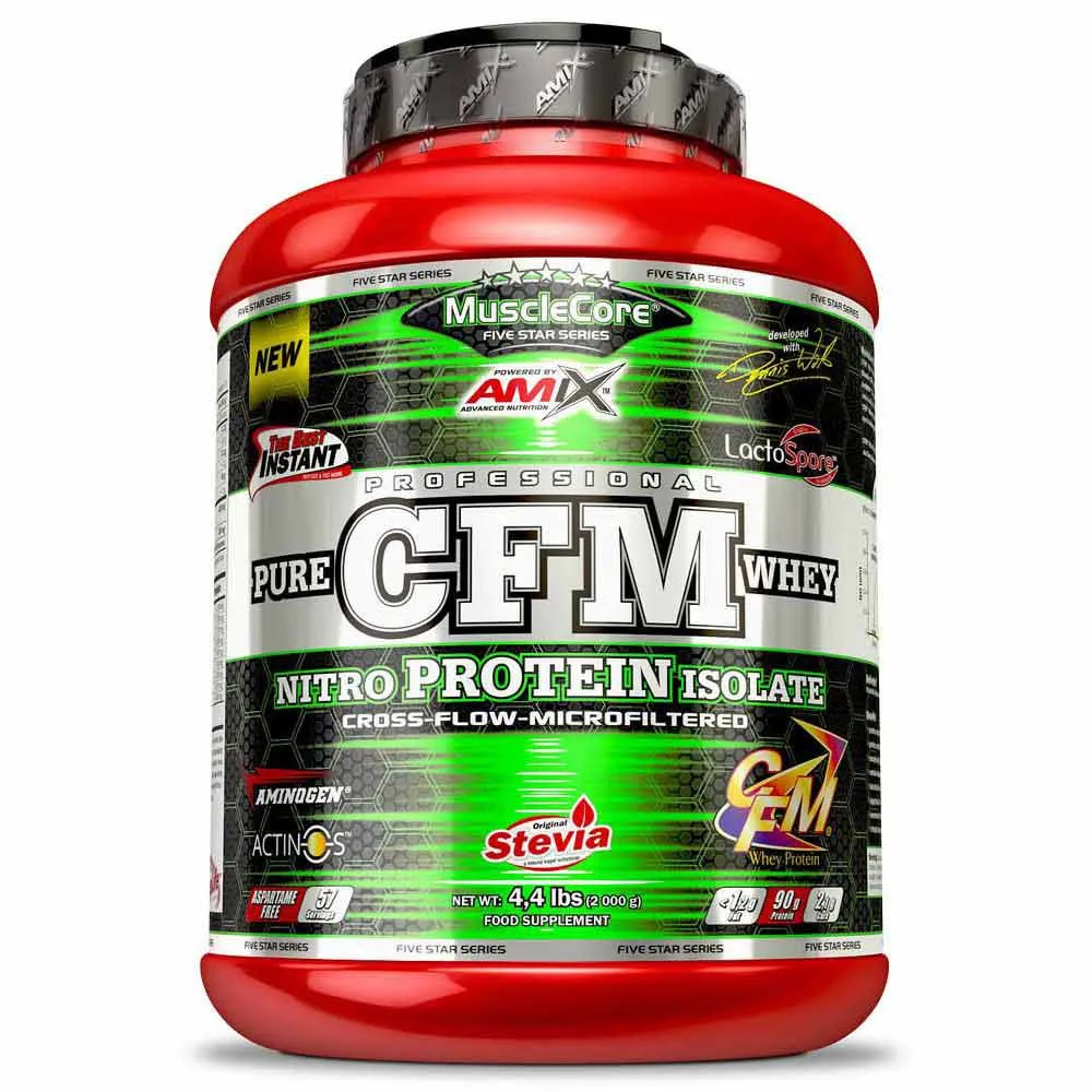 Amix Cfm Nitro Vassleproteinisolat Dubbel Choklad 2kg, One size Amix Cfm Nitro Vassleproteinisolat Dubbel Choklad 2kg, One size