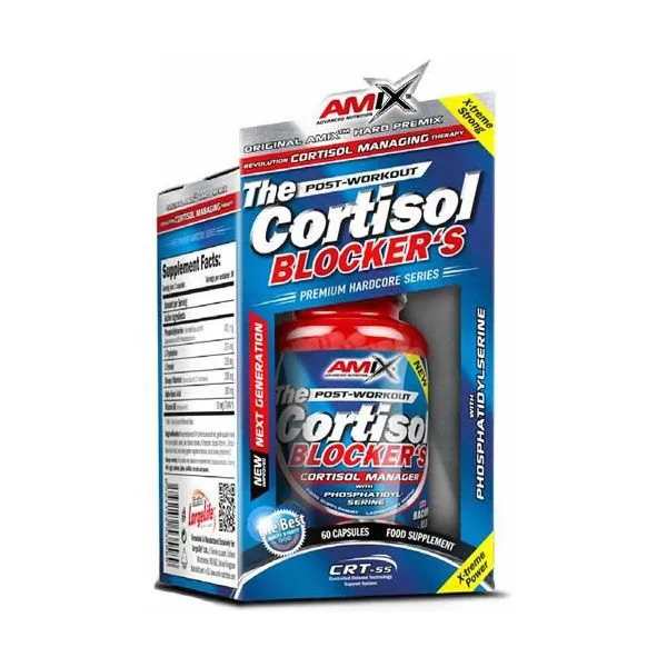 Amix Cortisol Blocker´s Kapslar 60 Enheter, Clear, One Size