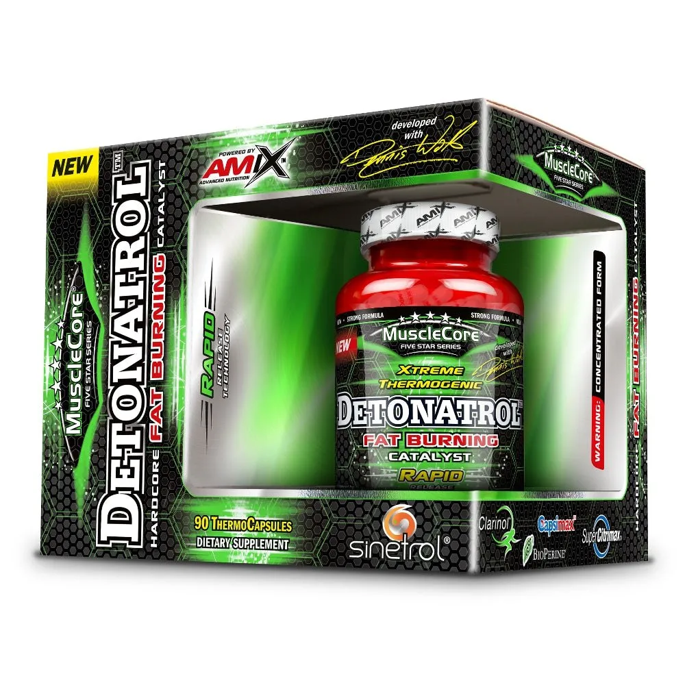 Amix Detonatrol Fettförbrännare 90 Enheter, Uncolor, One Size