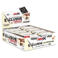 Amix Exclusive Proteinbarslåda Vit Choklad 40g 24 Enheter Amix Exclusive Proteinbarslåda Vit Choklad 40g 24 Enheter