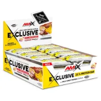Amix Exklusiv Låda Med Proteinbars Choklad Banan 85g 12 Enheter