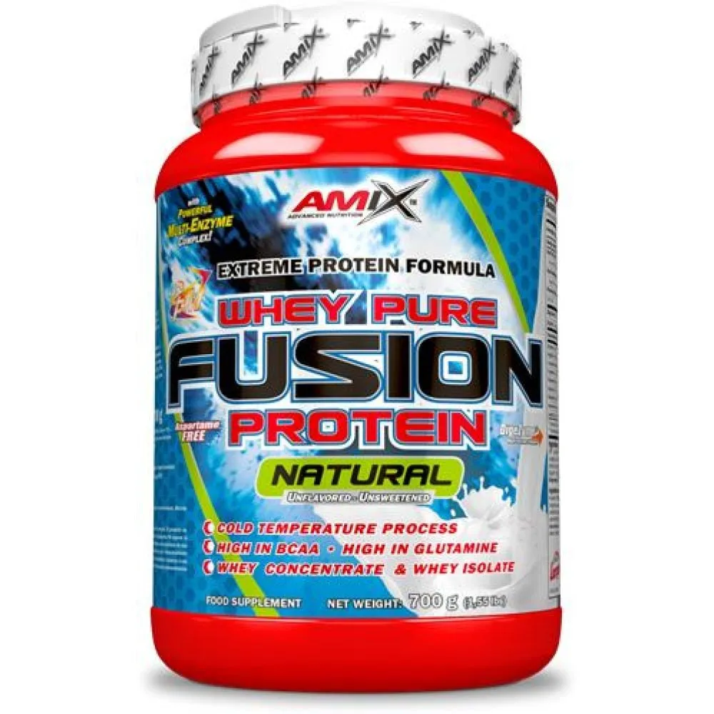 Amix Fusion Vassleproteinisolat Neutral Smak 700g, Uncolor, One Size