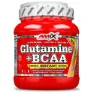 Amix Glutamin+bcaa Neutral Smak 530g, Red, One Size