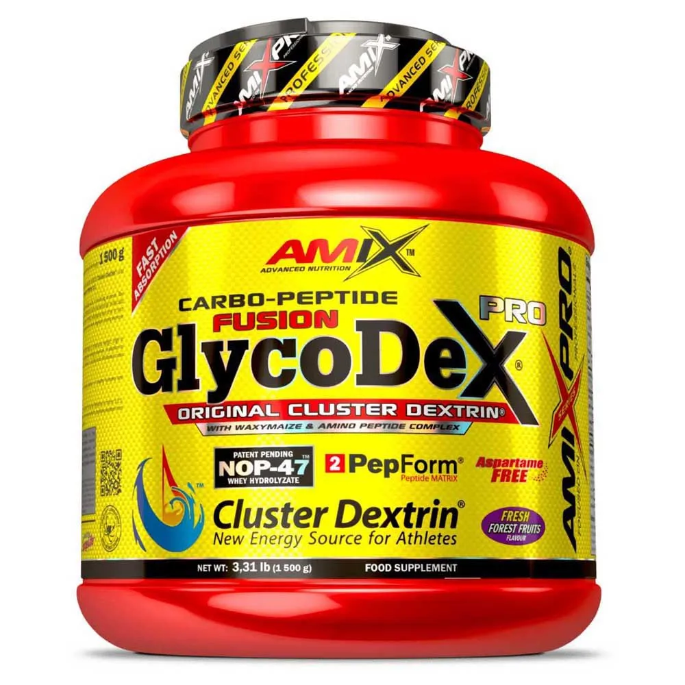 Amix Glycodex Pro Kolhydratpulverdricka Naturlig 1.5kg, One size