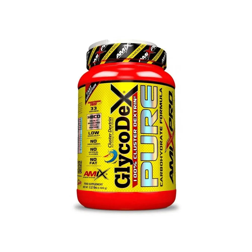 Amix Glycodex Pure Kolhydratpulverdricka 1kg, Uncolor, One Size