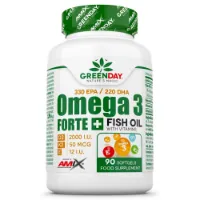 Amix Greenday Provegan Omega 3 Forte+ Kapslar 90 Enheter