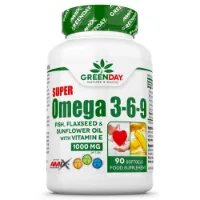 Amix Greenday Super Omega 3-6-9 Kapslar 90 Enheter