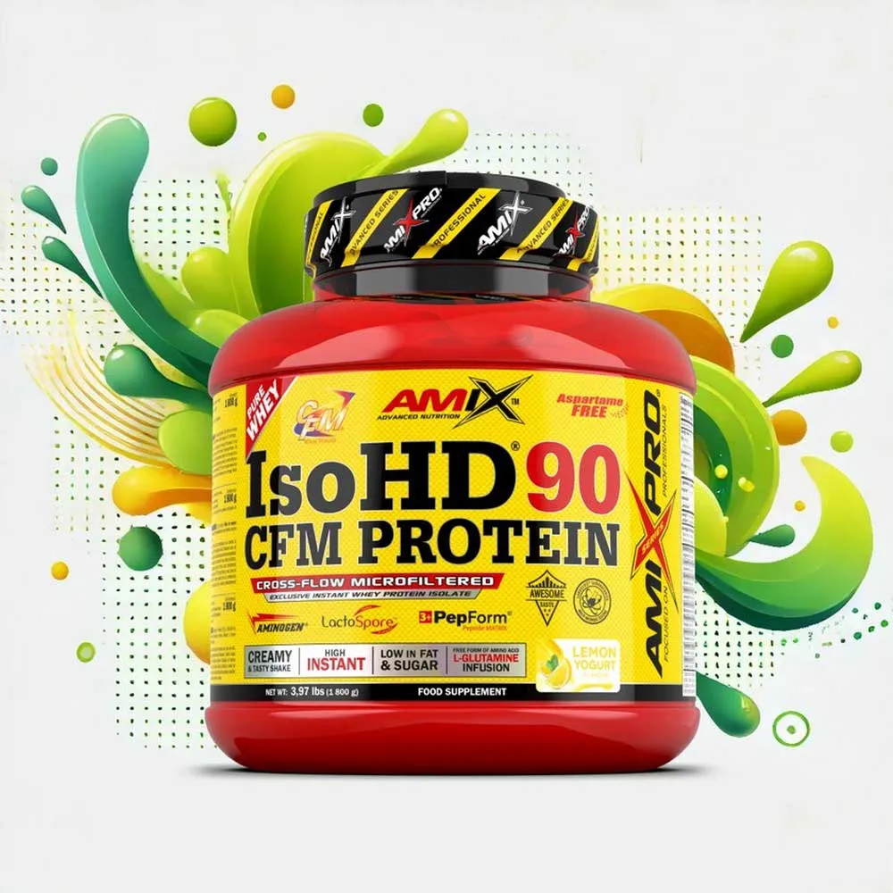 Amix Iso Hd 90 Cfm 1.8kg Protein Yoghurt Och Citron, One size