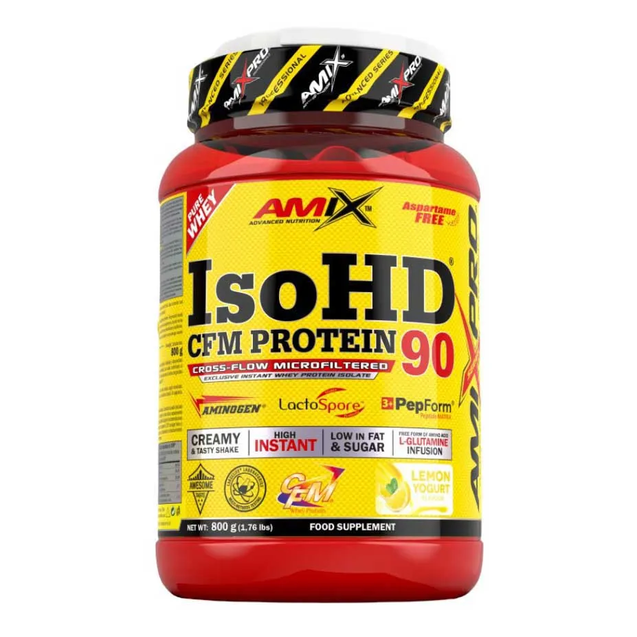 Amix Iso Hd 90 Cfm 800g Protein Yoghurt Och Citron, One size Amix Iso Hd 90 Cfm 800g Protein Yoghurt Och Citron, One size