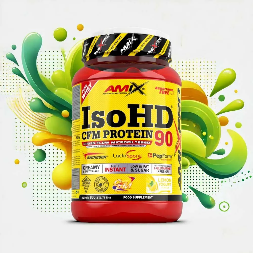 Amix Iso Hd 90 Cfm 800g Protein Yoghurt Och Citron, One size Amix Iso Hd 90 Cfm 800g Protein Yoghurt Och Citron, One size